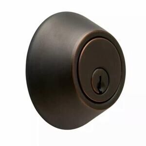 Hyper Tough Keyed Entry Deadbolt Dead Bolt Lock Oil Rubbed Bronze (D)